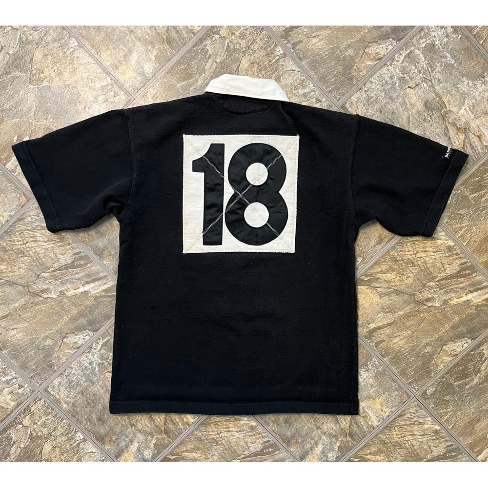 Barbarian Rugby Shirt Mens Large Black Vintage Tennessee Rugby 18 - Picture 2 of 7